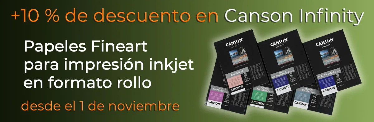 Papeles de impresin FineArt y Fotogrfico de alta calidad mejor precio ahora con un 10% de descuento sobre nuestras ofertas