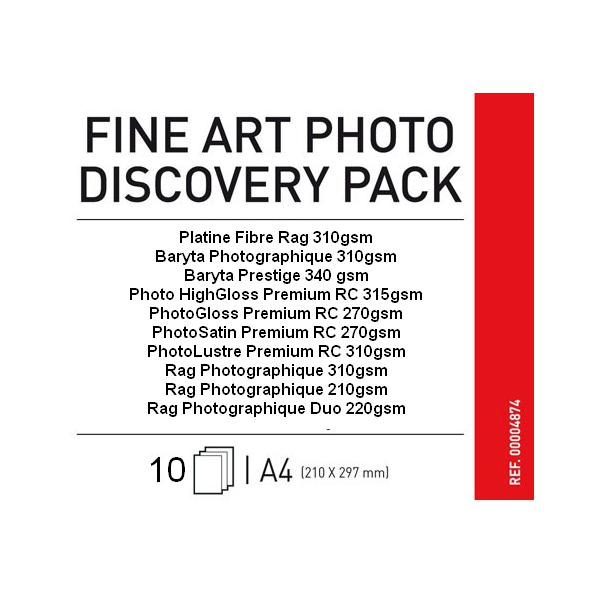 Papel Canson Infinity Discovery Pack Fine Art Photo (consultar stock)
