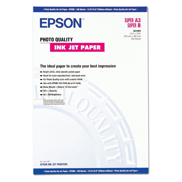 Papel Epson Especial Ink Jet HQ 105grs