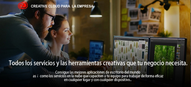 Adobe Creative Cloud para el sector empresa