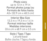 Caja para Archivo Fotográfico