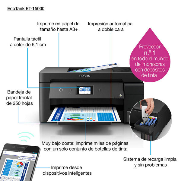 Impresora Epson EcoTank ET-15000