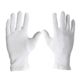 Guante Textil Blanco de Algodon
