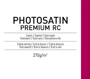 Papel Canson Infinity PhotoSatin Premium Rc 270grs
