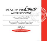Papel Canson Infinity ProCanvas WR Lustre 100% Cotton 385grs
