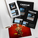 Papel Canson Infinity Somerset Enhanced Watercolor White 240grs - Mate