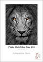 Papel Hahnemühle Photo Matt Fibre Duo 210grs