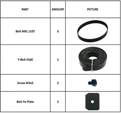 Summa Kit Correa de cabezal