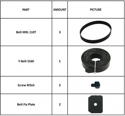 Summa Kit Correa de cabezal