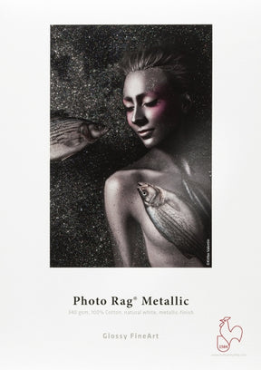 Papel Hahnemühle Photo Rag Metallic 340grs