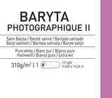 Papel Canson Infinity Baryta Photographique II Satin 310grs