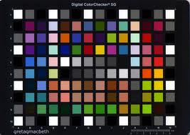 Objetivo xrite ColorChecker Digital SG