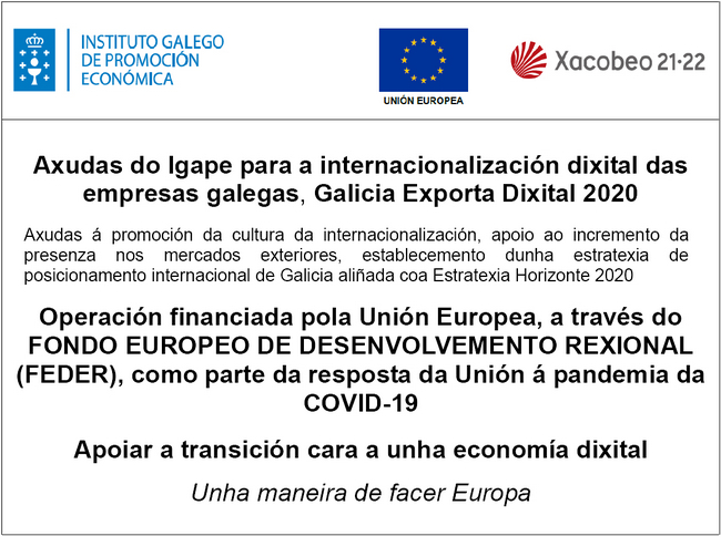 Axudas do Igape Galicia Exporta Empresas Dixital