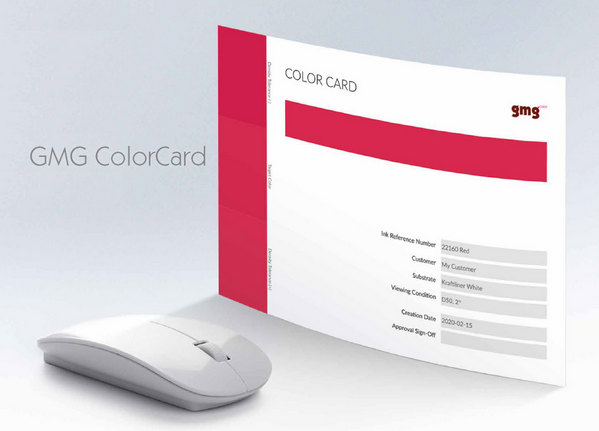 GMG ColorCard